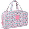 Safta MOOS FLORES - Beauty case rettangolare con manico, borsa per bambini, adattabile al carrello, ideale per bambini dai 5 ai 14 anni, comodo e versatile, qualità e resistenza, 31 x 14 x 19 cm,