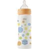 Chicco Biberon Perfect Easy Flusso Veloce, con Tettarella Physio in Morbido Silicone Soft Sense, Anticolica, Riduce Rigurgito e Irritabilità, Bottiglia in Plastica da 330ml, 4 Mesi+, Bambino