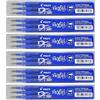 Pilot Frixion ricariche roller ball penne cancellabili penna in ricarica compatibile BLS-Fr7 (confezione da 6 ricariche - 18) ricariche 0,7 mm blu