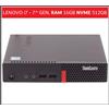 Lenovo Thinkcentre Mini PC Desktop i7 Ram 16GB NVME 512GB Computer Fisso Win 11
