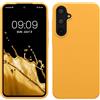kwmobile Cover per Samsung Galaxy A55 5G Custodia - Back Case per Smartphone in Silicone TPU - Protezione Gommata - mango