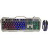 WHITE SHARK Gaming - Accessori - Kit Gaming Mouse 3200 Dpi E Tastiera Usb Con Retroillumi...
