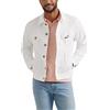 Lee Extreme Motion Rider Jacket Giacca in Denim, Bianco, XL Uomo