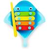 Munchkin Dingray Giocattolo da bagno musicale per bebe e bambini , Essenziali per bambini , Blu