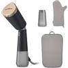 Philips Ferro da Stiro Verticale Stiratrice Portatile da Viaggio Potenza 1400 Watt con Accessori colore Grigio - STH5030/80 Serie 5000