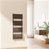 EMKE Scaldasalviette grigio antracite - Moderno pannello piatto bagno scaletta radiatore parete bagno asciugamano radiatore per soggiorno e cucina 1200 x 500 mm