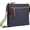 camel active Bari Cross Bag L, Borsetta Signore, Blu