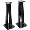 Norstone WALK stand in metallo e vetro, altezza piedistallo 72cm - in coppia