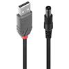 LINDY 70267 - Cavo USB Maschio - DC 5.5 / 2.5mm - 1,5m