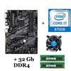 GIGABYTE Kit Scheda Madre B360 hd3p socket lga 1151 processore Intel i7 8700k 32gb ddr4