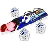 NARAMAKI Baci Perugina IdeeRegalo Festa della Mamma 2025 - Tubo Cioccolatini Fondenti 37,5gr + Bocciolo Rosa Petali In Legno|Regalo Uomo|Donna (Rosa)