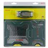 Bosch Home and Garden 2607017333 - Set di punte da trapano miste, 25 pezzi, con cacciavite esagonale pieghevole