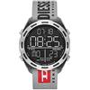 Diesel Orologio Crusher da uomo, movimento digitale, cassa in nylon fumé da 46 mm con cinturino in nylon, DZ1894