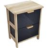 MIlani Home LEXIS - mobiletto in legno con cassetti