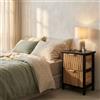 MIlani Home RAISSA - mobiletto in legno con cassetti