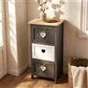 MIlani Home GENESIS - mobiletto in legno con cassetti