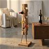 MIlani Home LUPIN - porta bottiglie in legno di teak
