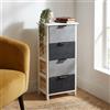 MIlani Home ELIORA - mobiletto in legno con cassetti