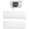 Mitsubishi Electric Dualsplit 9000+9000BTu AY