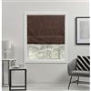 Exclusive Home Curtains Total Blackout - Tenda a pacchetto in poliestere, color cioccolato, 68,6 x 162,6 cm (larghezza x altezza)