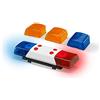 bruder 02802 - Accessori Modulo luci e suoni con 4 funzioni, batterie, adattatore, suono del motore, sirena della polizia, vigili del fuoco, servizio di soccorso
