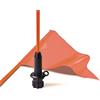 Railblaza Flag Whip & Pennant Black Base Railblaza