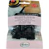 Aladine - 60 perline di cera per sigillare, colore nero, per creare sigillo di cera - fiori di cera - fai parte di matrimonio, nascita, lettere, poste, menù e regali - 72658