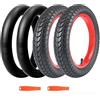 ZUKKA Confezione da 2 pneumatici pieghevoli per bambini 14 - 14 x 2,125 - 54-254 Valvola Schrader AV32 mm