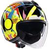 Agv Casco Moto Jet AGV ETERES ROSSI WINTER TEST 2019