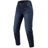 Rev'it Jeans Moto Donna Rev'it Harper Tapered Ladies Blu scuro usat