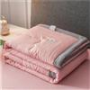 Yekuhe Trapuntino Primaverile Matrimoniale/Singolo/Una Piazza e Mezza Letto Trapuntato Trapunta Bambini, Microfibra Sintetico Estivo Quilt, Elegante Leggero Copriletto(Color 6,200x230cm/only 1 Quilt)