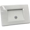 Dopastore Faretto Segnapasso LED ad Incasso 1.3W Compatibile con Cassetta 503 Luce da Parete con Sensore di Movimento PIR 220V Per Interni IP20 Corridoio Ingresso (Luce naturale 4000K, Bianco)