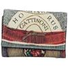 Gattinoni Portafoglio donna piccolo Planetarium Portafoglio Classico Nero con patta e bottone Portamonete Wallet Portacare di credito