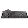 Carrara Set Asciugamani Carrara PRINCE in bianco e nero