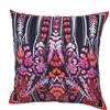 Roberto Cavalli Cuscino decorativo ROBERTO CAVALLI 40x40 cm in raso PLUMES rosso