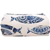 S&G Centrotex Copriletto trapuntato Boutis CORFU piazza e mezza pesci blu