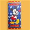 Yuma Telo mare spugna Mickey Mouse blu 70x140 cm Disney Original