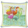 Tessitura Toscana Fodera per cuscino arredo TESSITURA TOSCANA FLAMINGO