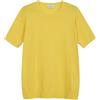 Diana Studio T-Shirt in Cotone Fresco Maglia, Giallo, XXL Uomo