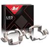WinPower H7 LED Faro Lampadina Adattatore Supporto Base Lampada Clip Adattatore Compatibile con Audi A3 A4L A6L B8 A6 C5 A5 Q3 Q5 Q7, 2 Pezzi