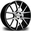 Cerchi in lega Riviera RV185 8.5x20 Matt Black Polished