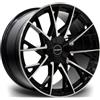Cerchi in lega Riviera RV197 8.0x18 Black Polished