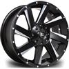 Cerchi in lega Riviera RX100 9.0x20 Black Polished