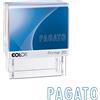 COLOP Timbro Printer 20/L G7 autoinchiostrante 14x38mm PAGATO COLOP