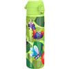 Ion8 Borraccia Inox Leggero, 600ml, Non Isolato, a Prova di Perdite, Facile da Aprire, Serratura Sicura, Lavabile in Lavastoviglie, Adatta a Portabicchieri, Durevole, Vita Da Insetti