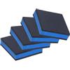PATIKIL Gomma Anti Vibrazioni Cuscinetti 4pz 3 x 3 x 7/8 Pesante Eva Centro Isolamento Tappetini Aria Compressore Gomma Piedini per Aria Condizionatore HVAC Lavatrice e Asciutto