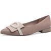 MARCO TOZZI Damen Slipper 2-24204-44, Mocassino Donna, Nude Comb, 42 EU