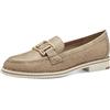 MARCO TOZZI Damen Slipper 2-24711-44, Mocassino Donna, Dune Comb, 37 EU