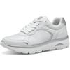 MARCO TOZZI Sneakers da Donna Piatte con Lacci, comode, Pettine Bianco, 36 EU