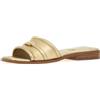 Michael Kors 40R5MAFS1M-740 MANDY SLIDE SANDAL Donna, PALE GOLD EU 38.5